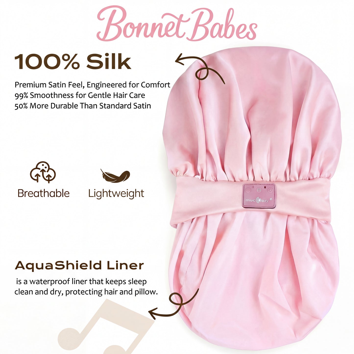 Bonnet Babe™ - Silk Audio Bonnet